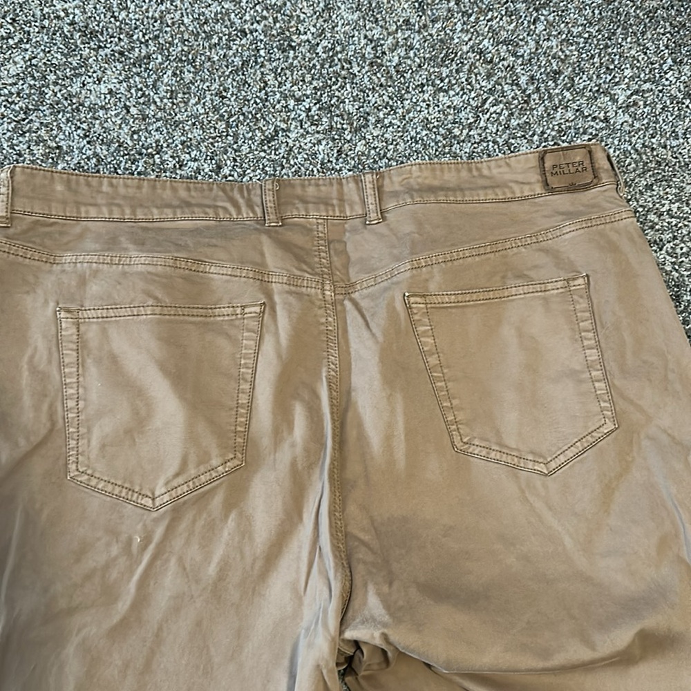 Peter Millar Men's Cotton Pants 42 Waist 32 Inseam - Picture 6 of 8
